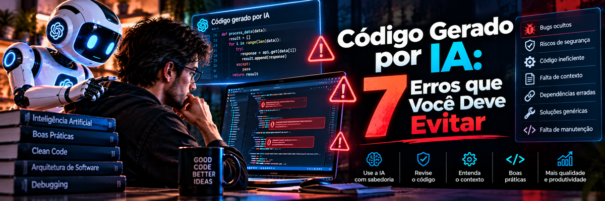 Código Gerado por IA: 7 Erros que Você Deve Evitar