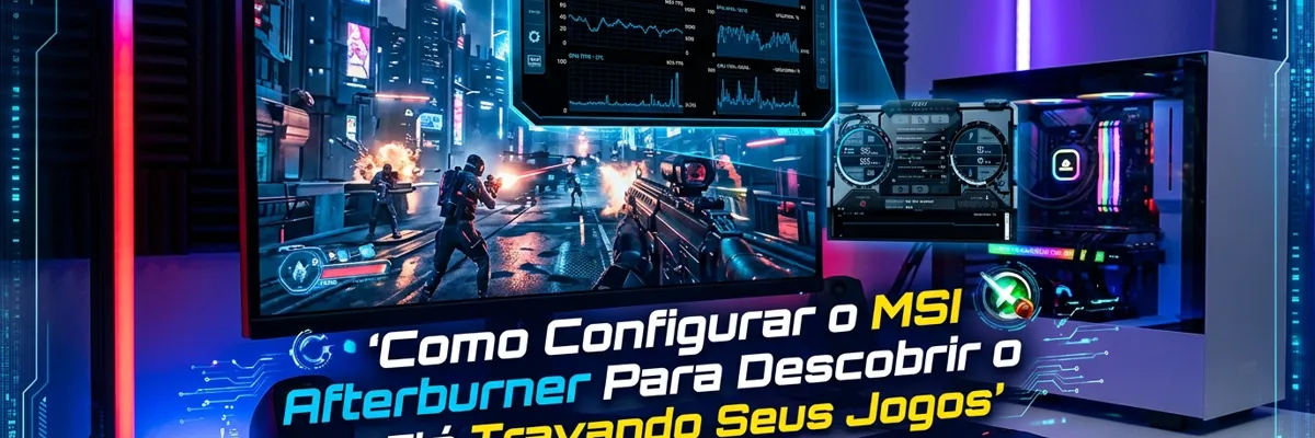 Como Configurar o MSI Afterburner Para Descobrir o Que Está Travando Seus Jogos