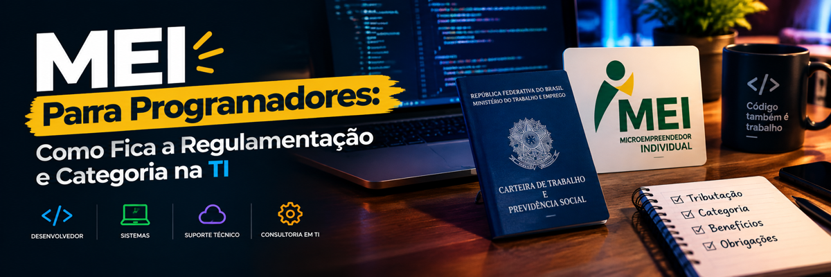 MEI Para Programadores: Como Fica a Regulamentação e Categoria na TI