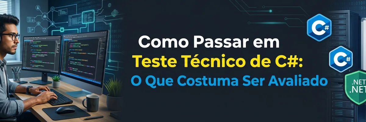 Como Passar em Teste Técnico de C#: O Que Costuma Ser Avaliado