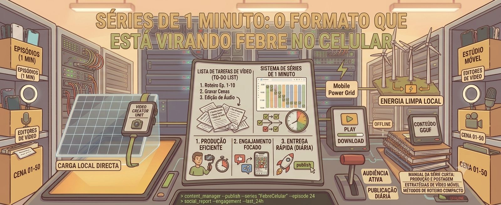 Séries de 1 Minuto: O Formato Que Está Virando Febre no Celular