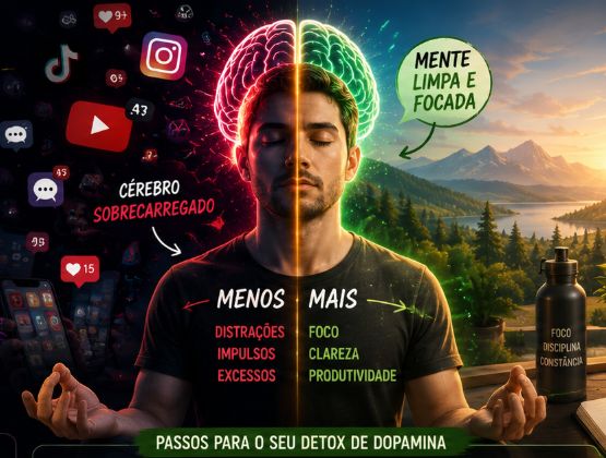 Como Fazer um Detox de Dopamina Para Recuperar Seu Foco Hoje