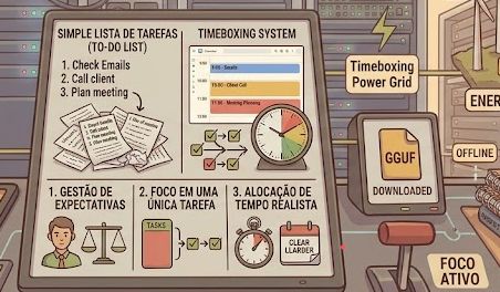 Por Que o Timeboxing Funciona Melhor Que Listas de Tarefas
