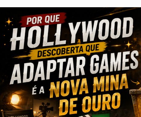Por Que Hollywood Descobriu que Adaptar Games é a Nova Mina de Ouro