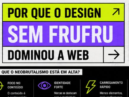 Neobrutalismo: Por Que o Design Sem Frufru Dominou a Web