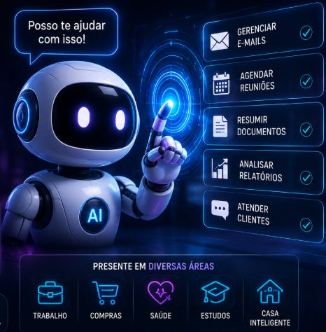 O Que São Agentes de IA e Como Eles Vão Mudar o Seu Dia a Dia